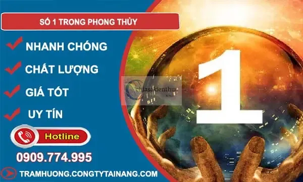 Số 1 trong phong thủy mang ý nghĩa gì - Công ty Trầm Hương ...