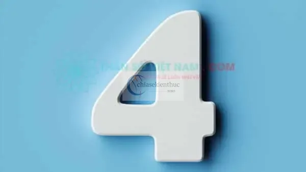Ý nghĩa thần số học số 4 - Con số chủ đạo của sự cống hiến